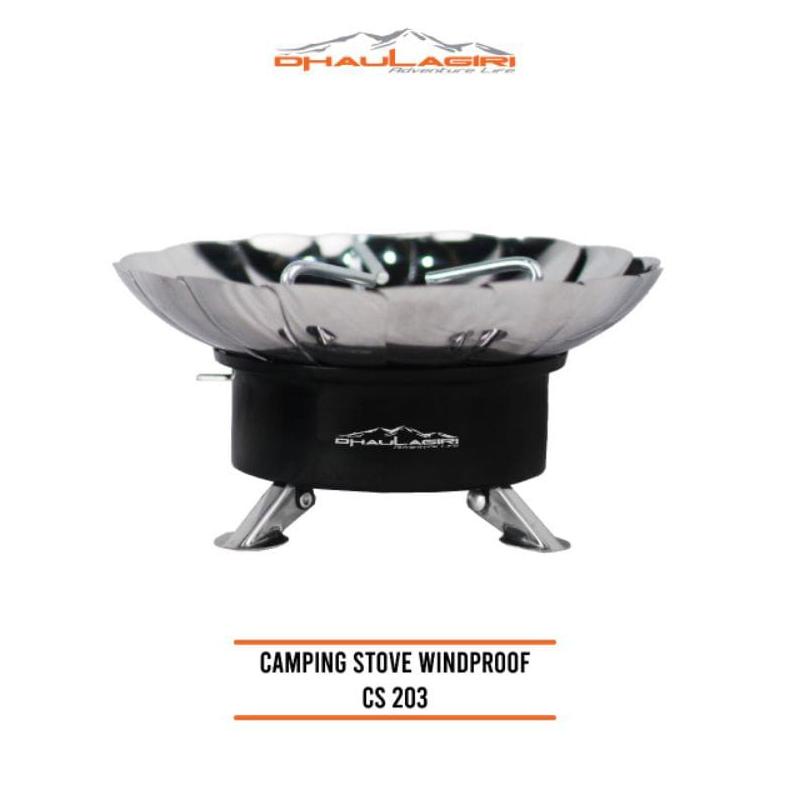 Kompor Dhaulagiri Camping Stove CS-203 - kompor windproof dhaulagiri - kompor kembang dhaulagiri - k