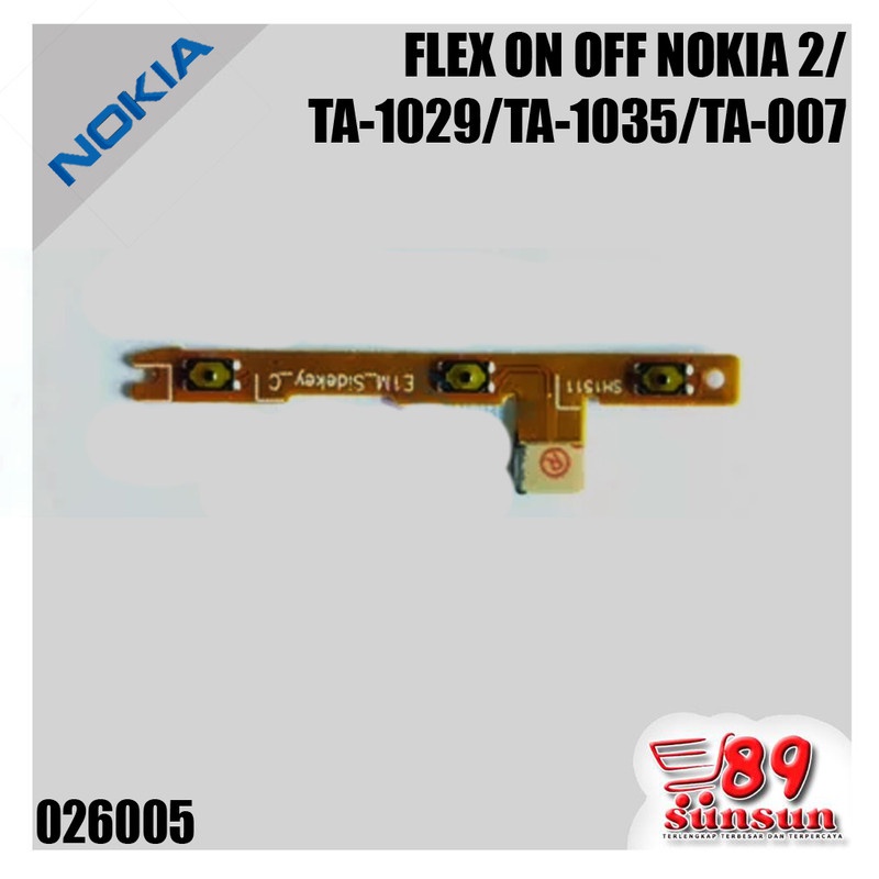 FLEX ON OFF NOKIA 2/TA-1029/TA-1035/TA-007