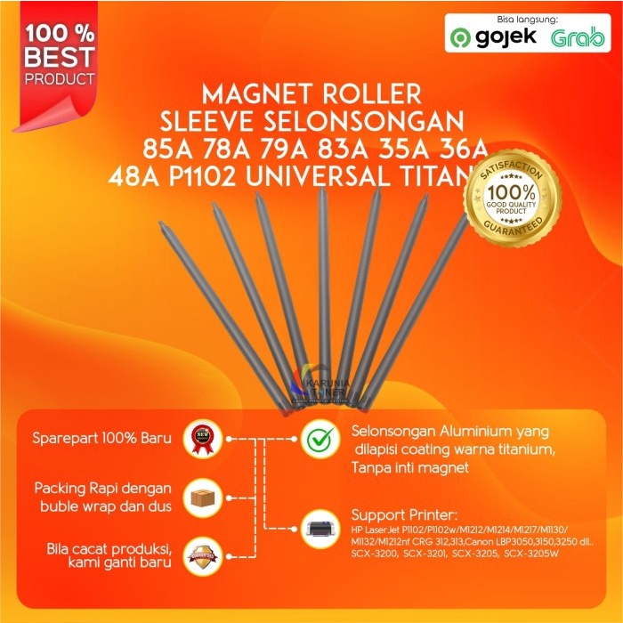 

MRS Magnet Sleeve 85A 79A 83A 78A 35A 36A 48A UNIVERSAL TITANIUM