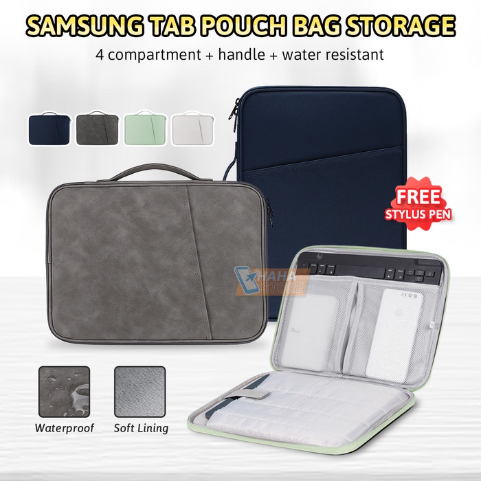 Best Seller Samsung Tab S6 Lite A8 A7 S7 S8 S4 Premium Tablet Bag Pouch Tas Sleeve