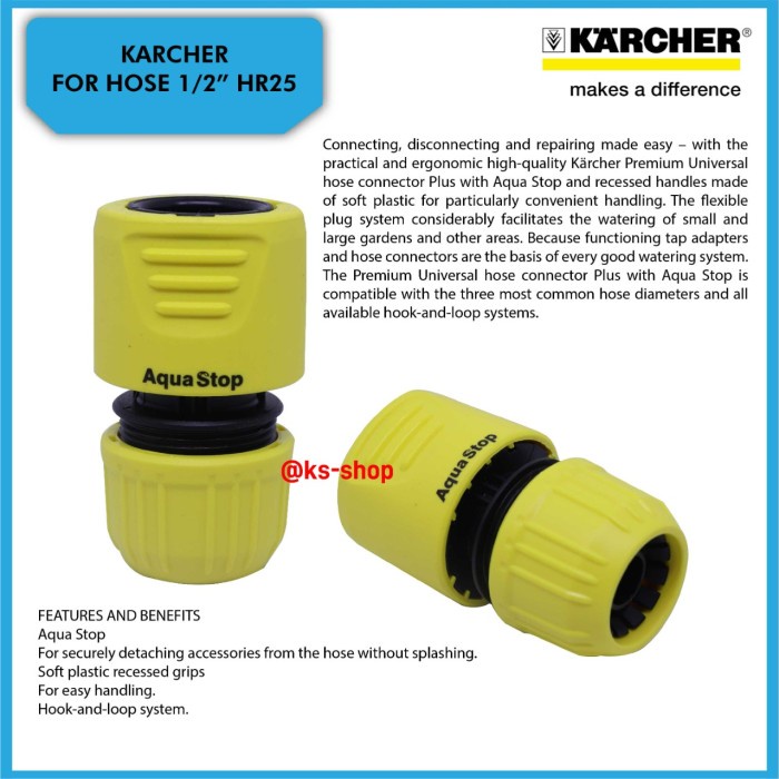 Terlaris Karcher Connector Hose Coupling Selang Air Karcher Konektor Selang
