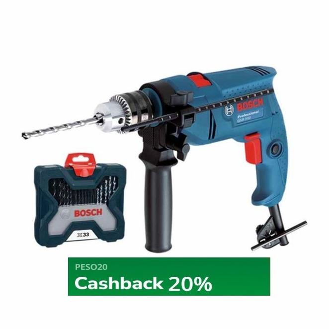 Bor Listrik Bosch Gsb550 Beton Mata Bor Bosch 33 Pcs Promo Tokopedia