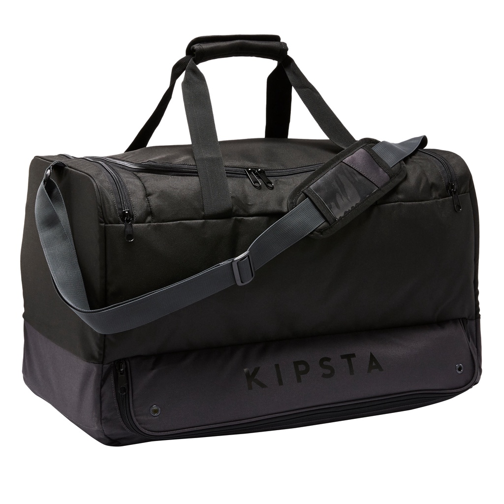DECATHLON KIPSTA Tas Olahraga Hardcase 75 Liter - Hitam - 8495884