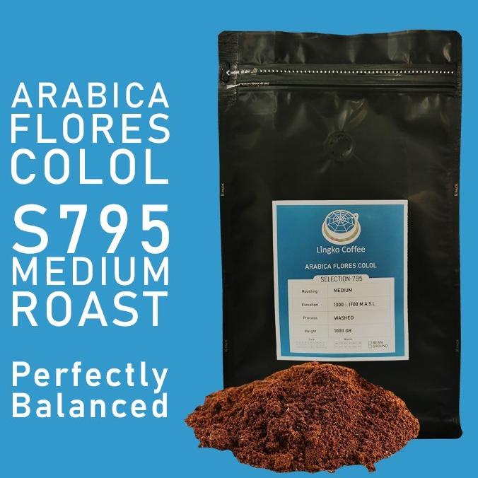 

Kopi Arabika Arabica Flores Manggarai Colol Medium 1Kg Bubuk
