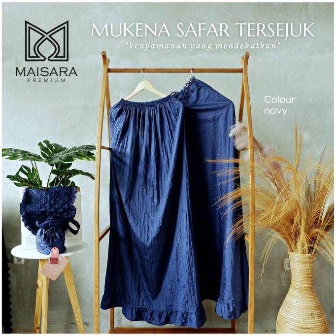 mukena safar parasut maisara premium telekung dewasa