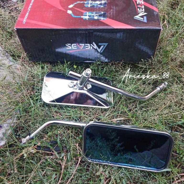 Variasi Spion Kotak Besar Cb Gl Tiger Megapro Cb150R Verza | Sepasang Spion Kotak Honda Motor Resmi