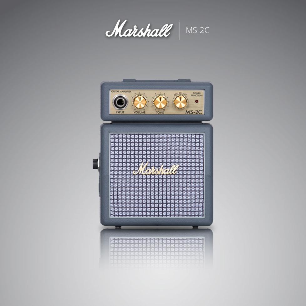 Marshall MS-2C Mini Micro Classic Dark Grey 1W 1x2" Guitar Amplifier