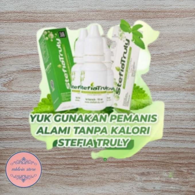 

Pemanis Alami Stefia / Gula Zero kalori Setvia 15 ml / Gula tetes