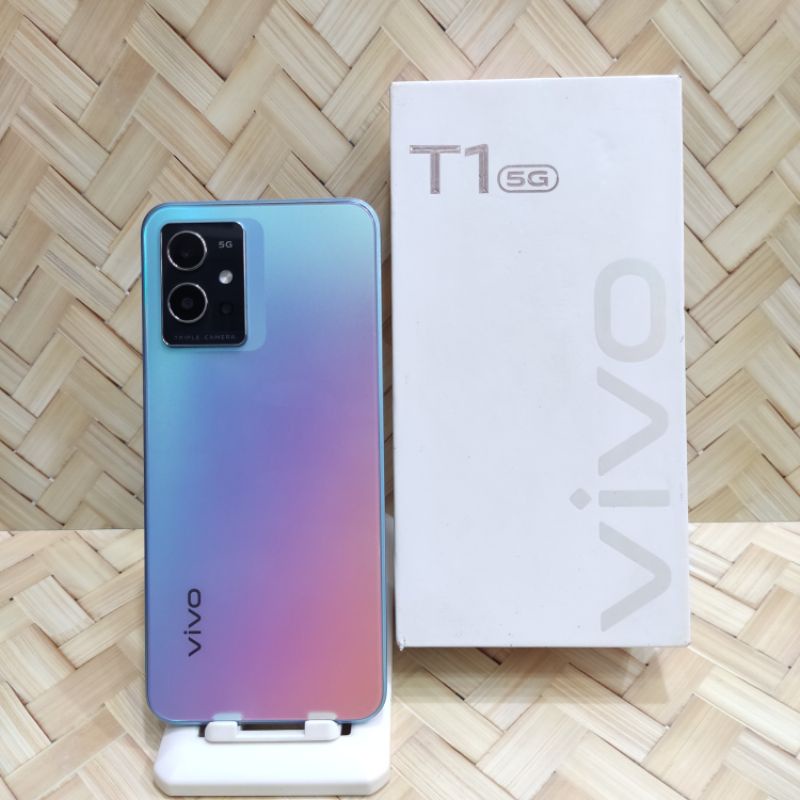 Vivo T1 5G 8/256GB 8/128GB 4/128GB Handphone second fullset original bergaransi