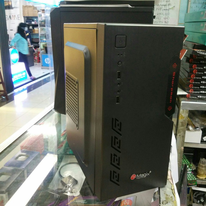 Best Seller Casing Magix A1 Case Pc Magix A 1 Resmi + Psu 500W