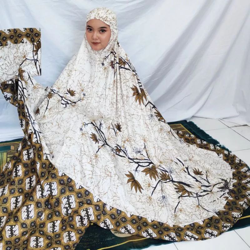 MUKENA JUMBO BATIK PREMIUM MUKENA BALI JUMBO