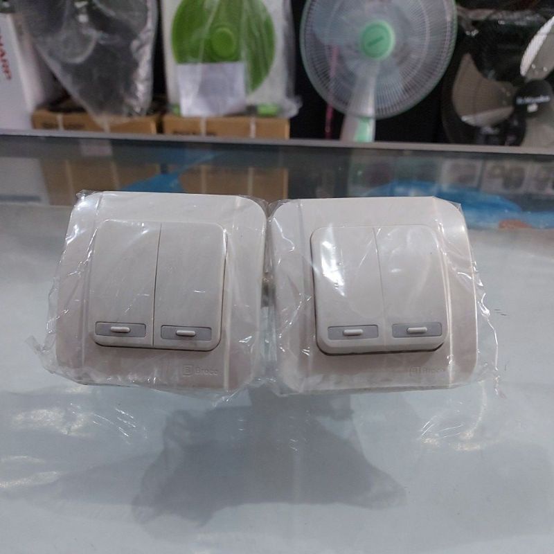 saklar seri galeo broco/saklar broco galeo putih/saklar seri IB galeo