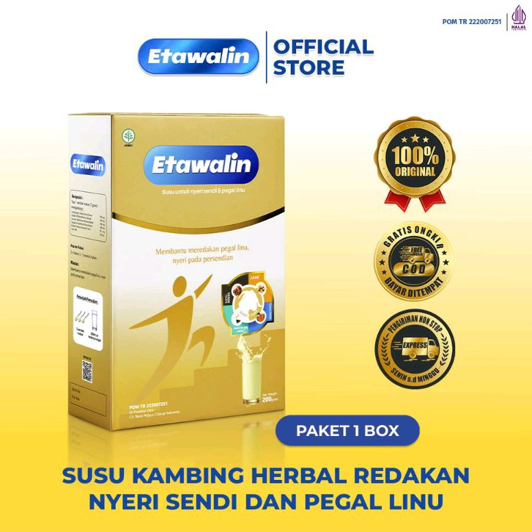

trx1s6Rg Original Etawalin - Susu Kambing Pencegahan Sendi & Tulang Bermasalah