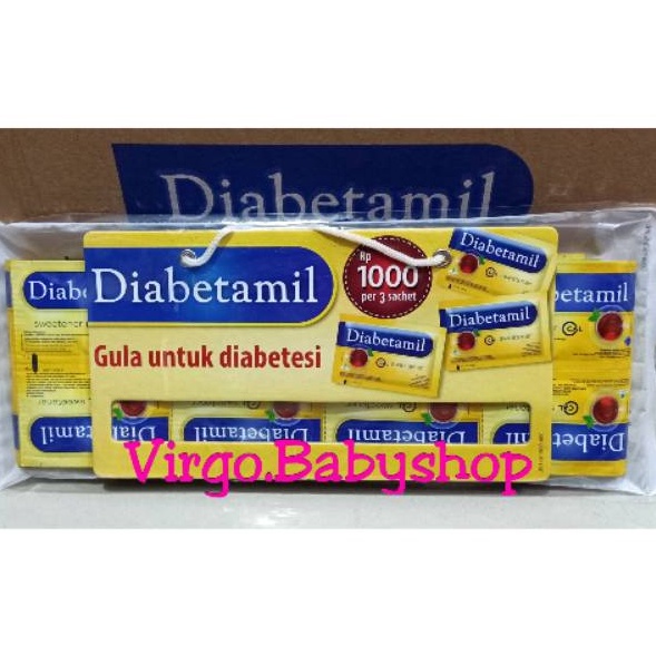 

idCc1C6 Diabetamil Gula untuk Diabetesi 80sachet @1gr