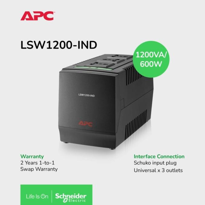 Stabilizer APC LSW1200-IND 1200VA