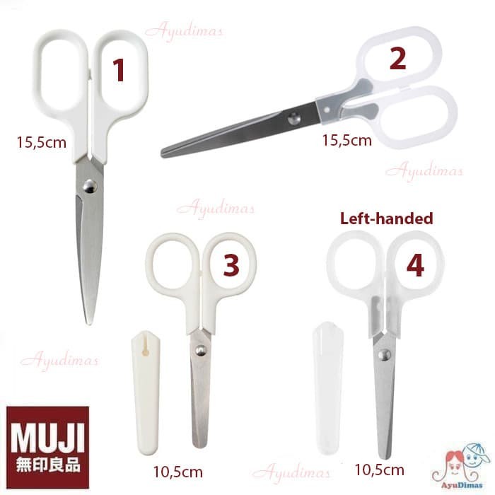 

Bestseller Muji Stainless Steel Scissors - Gunting