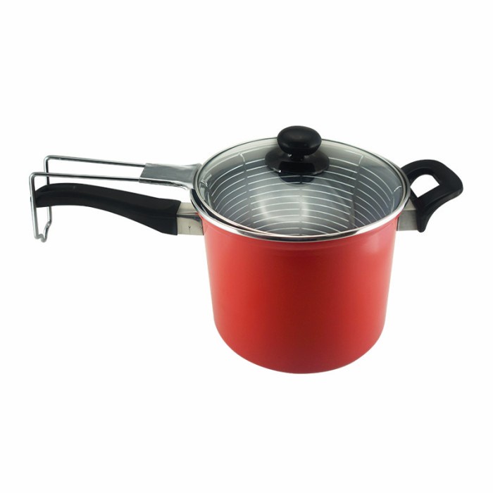 Best Seller Panci Penggorengan Kentang/Ayam Teflon Maspion Deep Fryer 18 Cm