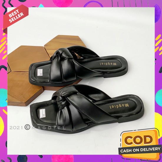 Sendal Import Premium Senda Murah Sandak Eid Mubarak Series 2023 Sendl Wanita Santai Aandal Perempua