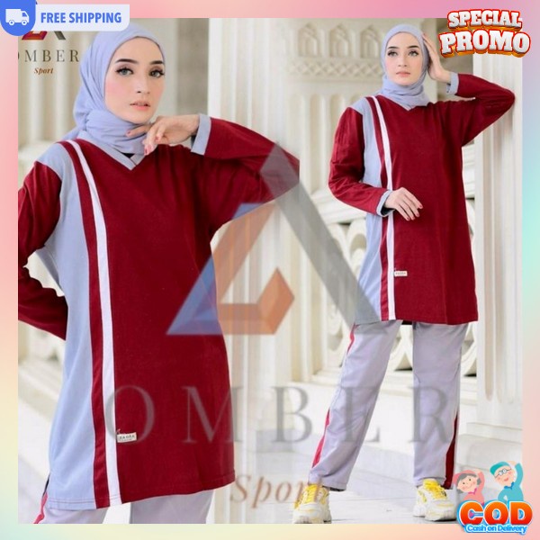 Bhaju Setelam Olaraga Bj Senam Ibuibu Pakean Olaraga Viral Keren Oneset Celana Trining Dan Atasan Bj