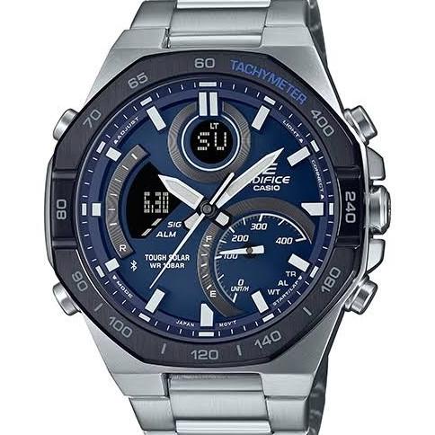 Jam Tangan Casio Pria Edifice Ecb-950Db-2A Original Ecb950 Oinudiana.Shop