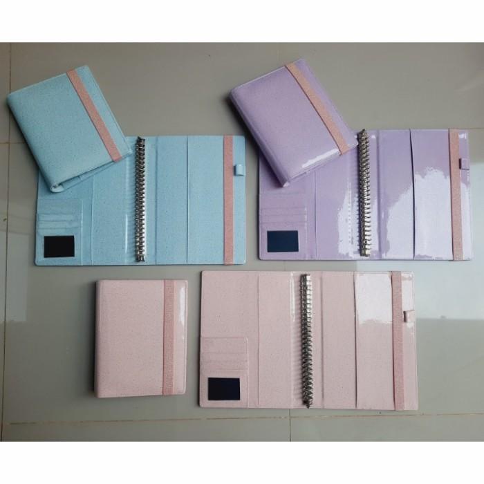 

BINDER PREMIUM HOLOGRAM GLITTER PASTEL STRAP A5 20 RING B5 26 RING