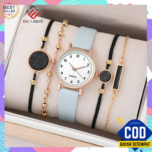 Jam Tangan Wanita Dewasa 2023 Branded Arloji Terbaru 2022 Casual Korean Styl Remaja Mewah Bisa Cod W