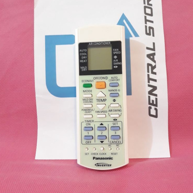 Remote AC Panasonic Inverter