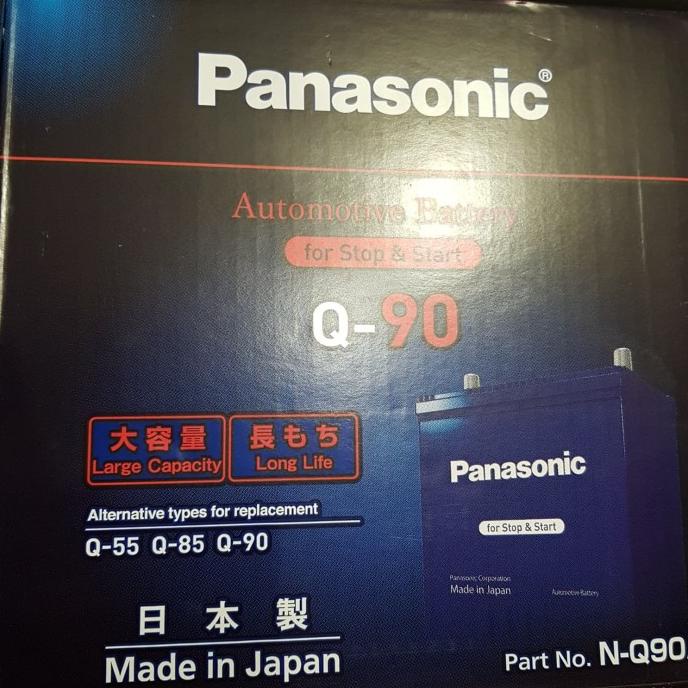 Promo Bulan Ini Aki Panasonic Q90 Istop / Skyactive