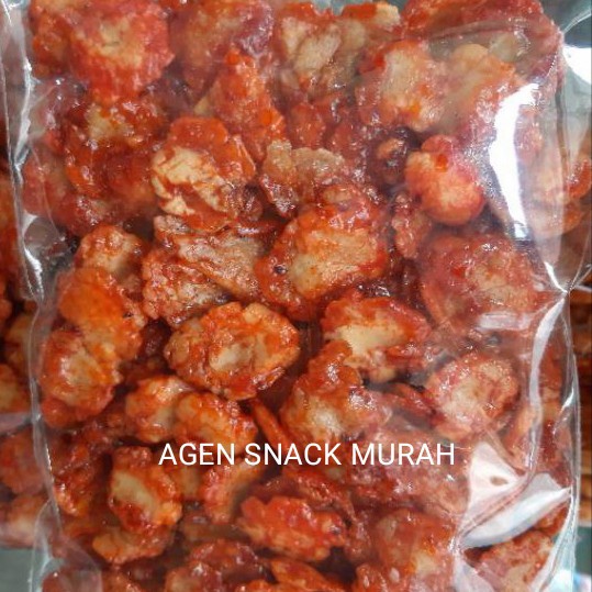 

Emping Melinjo Pedas Manis 1Kg - Keripik Emping