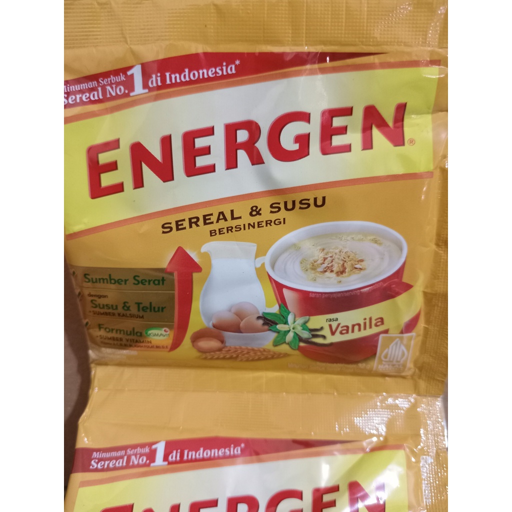 

Energen Vanilla Sachet