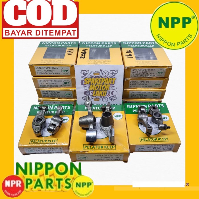 Pelatuk Klep Rocker Arm Vario Tech 125 Kzr / Vario 150 Fi K59 Npp