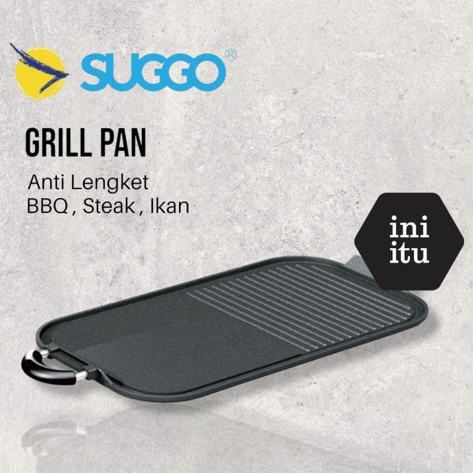 [ Suggo ] Multi Grill Pan BBQ Sate Pemanggang / Panggangan Serba