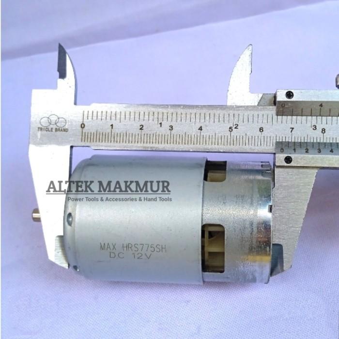 Sparepart Rs-775 Dinamo Dc 12V Motor Dc Rs775 Gear Bor Baterai Cordles
