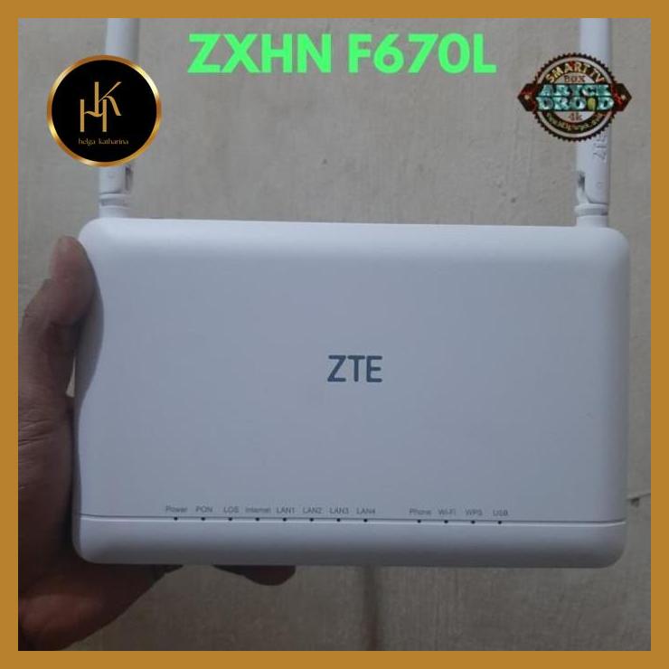 Wifi Router ONT Zte ZXHN F670L Support dual Band 5G helga_katharina