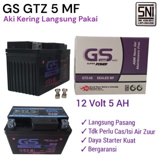 Aki Motor Honda Supra X 125 Scoopy Karbu Aki Kering 4 Ampere