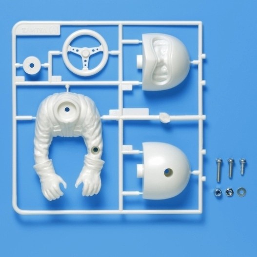 Terlaris Tamiya 54531 Wr02 Driver Figure Torso