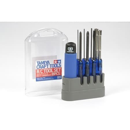Terlaris Tamiya 74085 R/C Tool Set (8Pcs)