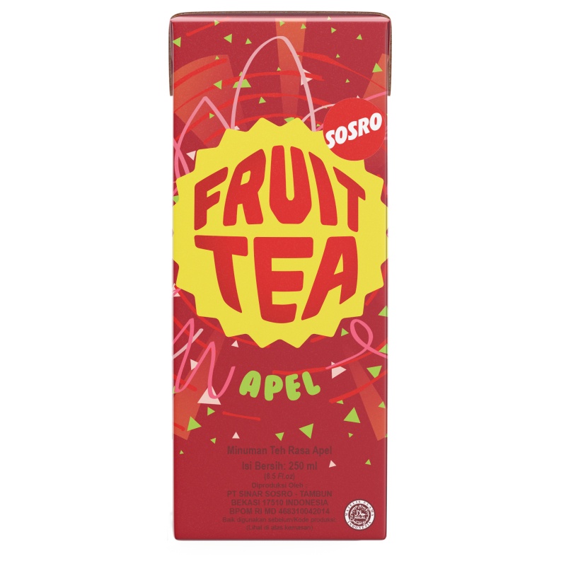 

Fruit Tea Minuman Teh Rasa Apel 250 ml