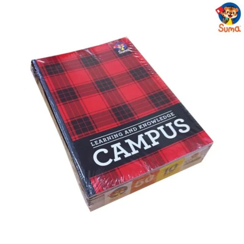 

Buku Tulis Campus SUMA isi 10 Buku 50 Lembar Per Pack