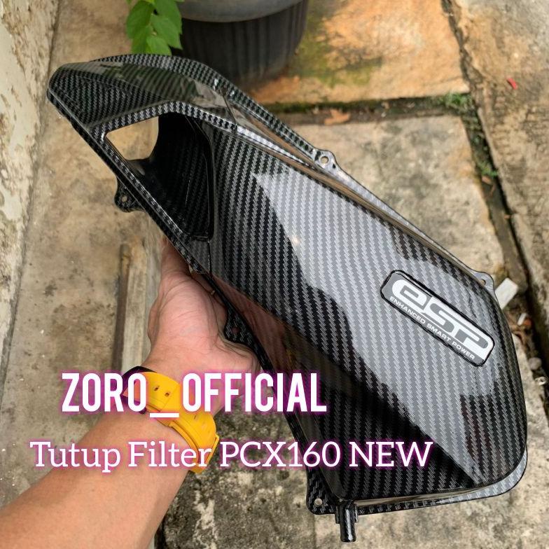 Viral Tutup Filter Carbon Pcx 160 New 2022 Zoro Variasi Motor