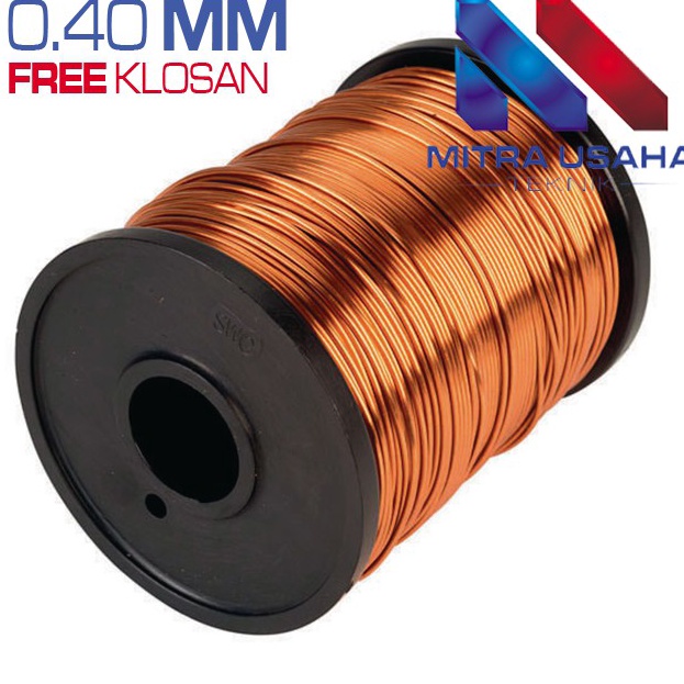 Diskon KAWAT TEMBAGA EMAIL 0.40 MM ENAMEL WIRE COOPER GULUNG DINAMO ILMAIL 0.4 0,4 040 0,40 Terlaku.