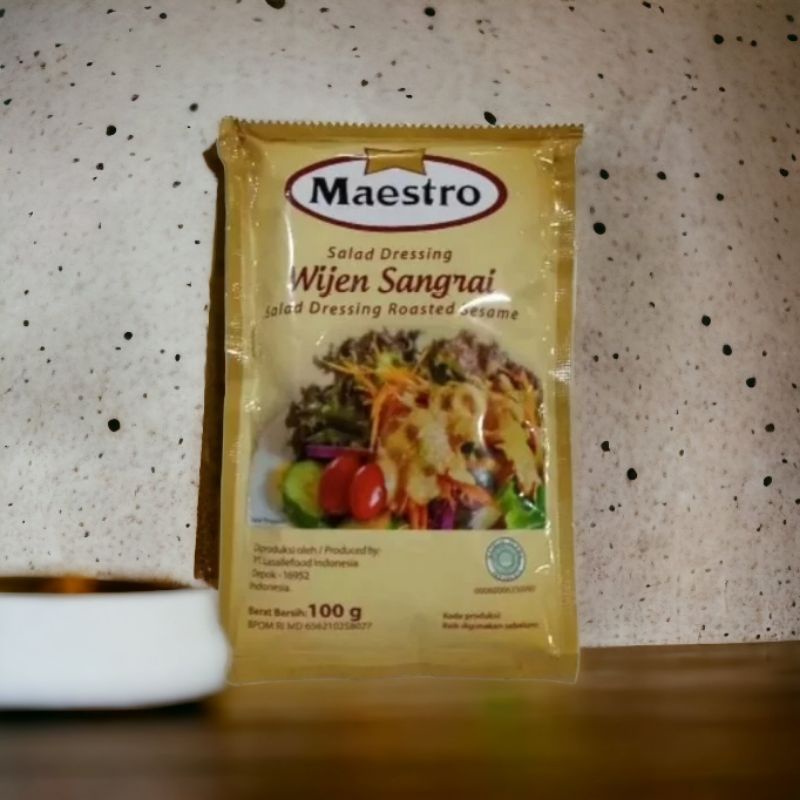 

RN_Frozen - Maestro_Saus_Wijen_Sangrai_Berat isi 100 Gram_Ready...