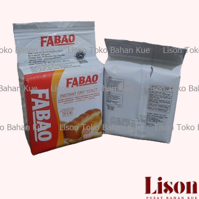

Murah.. Fabao Ragi Instan Kering / Instan Dry Yeast 500gr 0ZD
