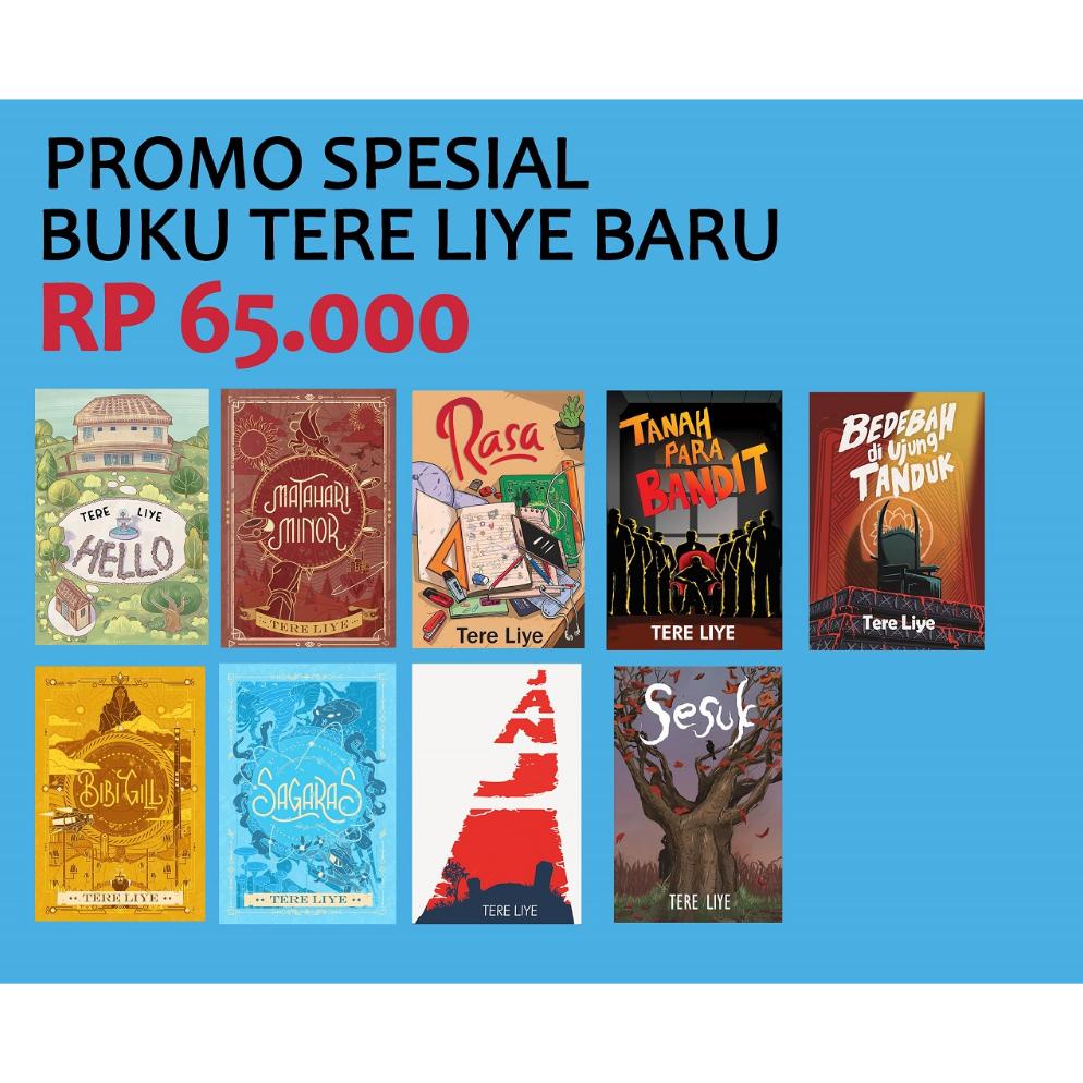 

8.8 Promo Spesial Buku Tere Liye Baru Rp 65.000 Grosir !!