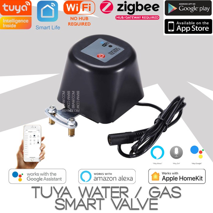 Tuya Water / Gas Smart Valve (Stoper Kran)