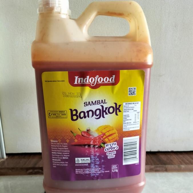 

INDOFOOD SAMBAL BANGKOK 6 Kg / Galon