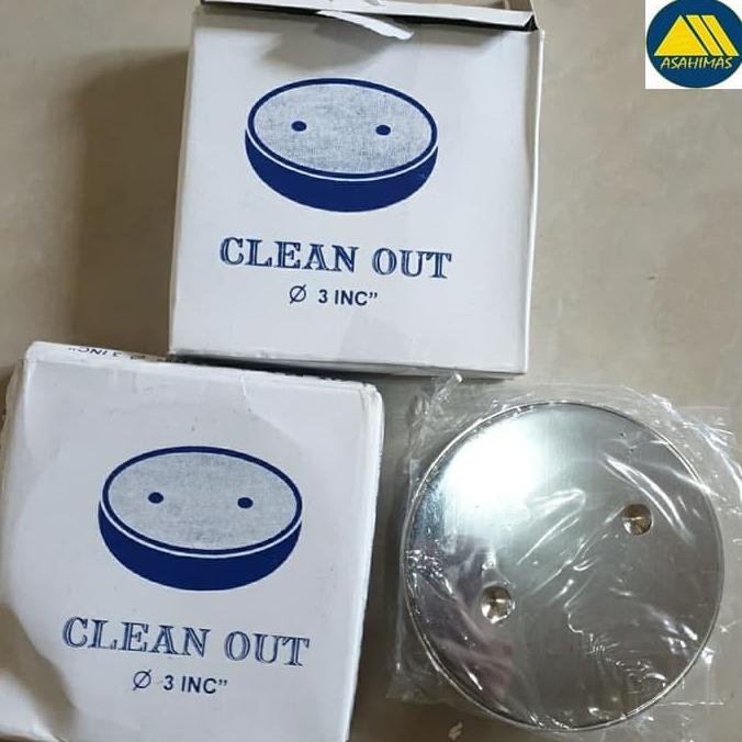 .........] Clean Out 3" Bahan Kuningan