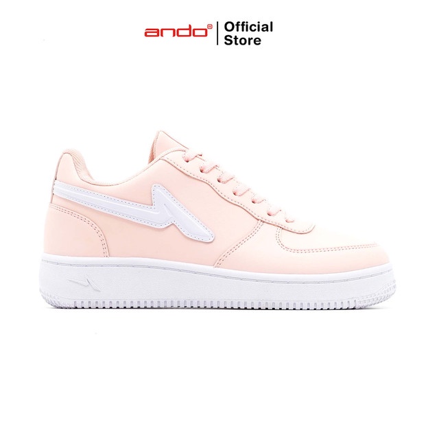 Ando Official Sepatu Sneakers Vizy Wanita Dewasa - Persik