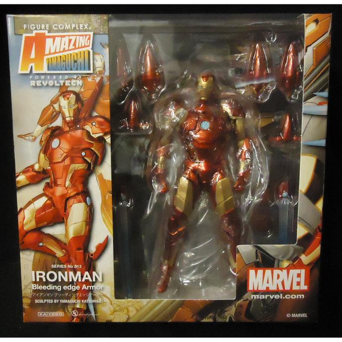 Revoltech Amazing Yamaguchi Iron Man Ironman Bleeding Edge Armor