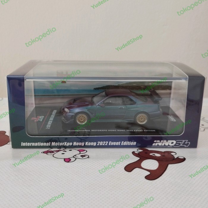Inno64 Nissan R34 Midnight Purple Imx 2022 Hong Kong